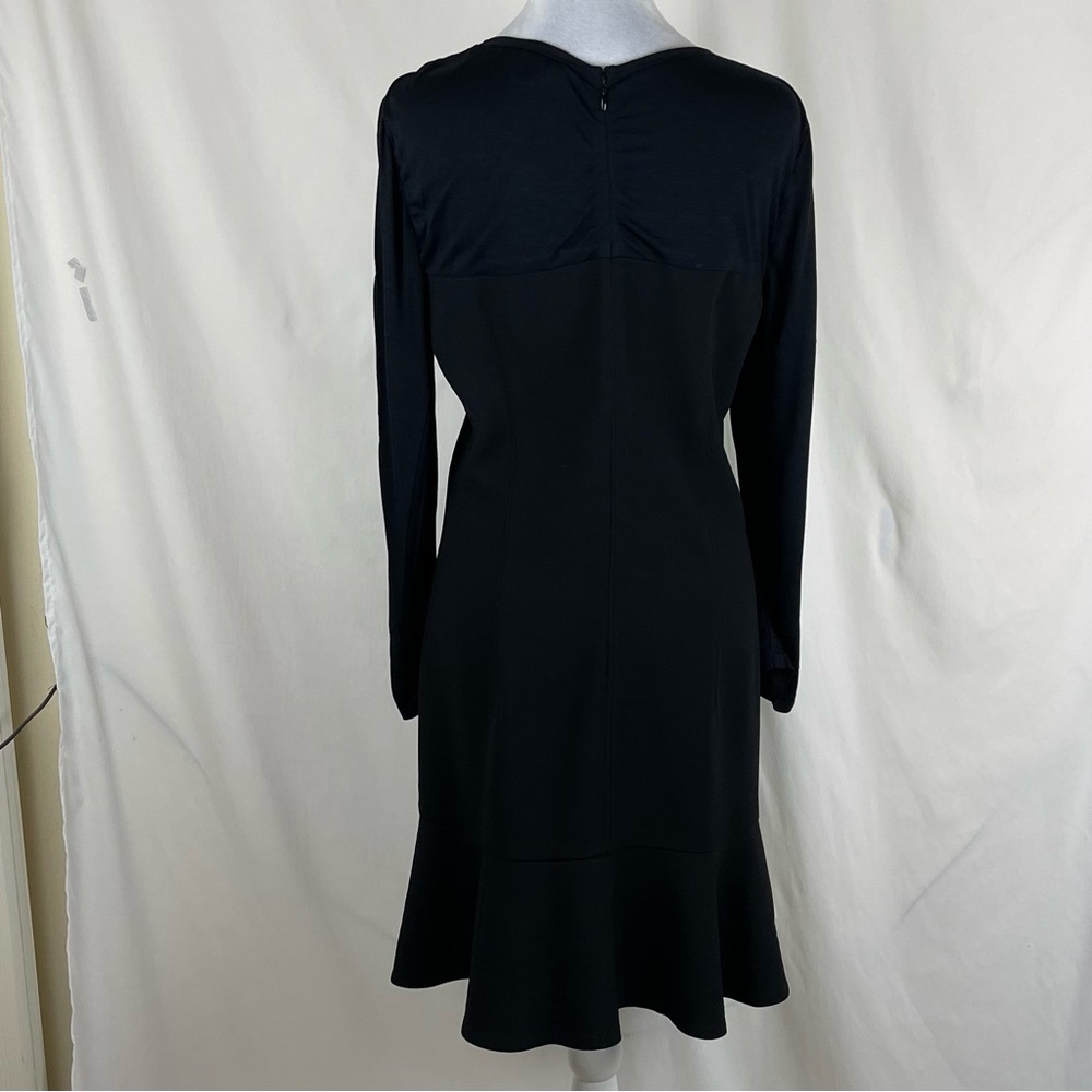 DKNY Black Long Sleeve Dress NWOT Size 6 - Picture 5 of 12